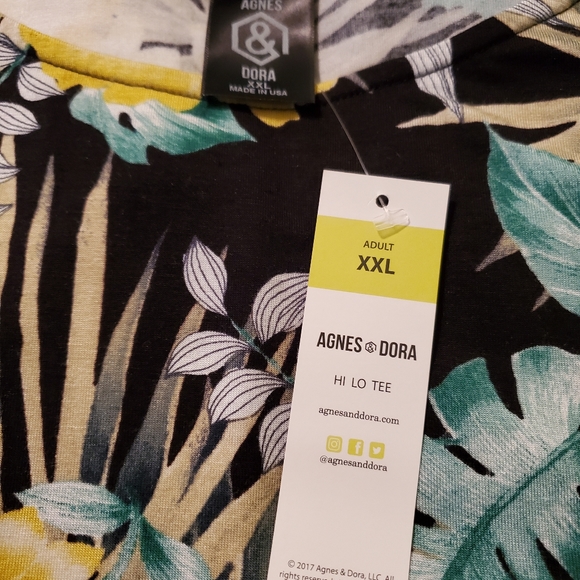Agnes & Dora tropical floral tunic XXL - Picture 2 of 3